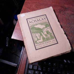 Achalay Jijena Sanchez Año 32 Firmado (k1529