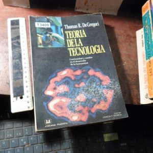 Teoría De La Tecnología Gregori /t3400