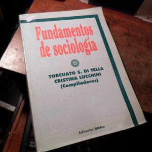 Fundamentos De Sociologia Di Tella / Lucchini (k2158