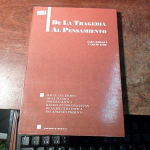 Sara Hodara Carlos Isod - De La Tragedia Al Pensamiento M128