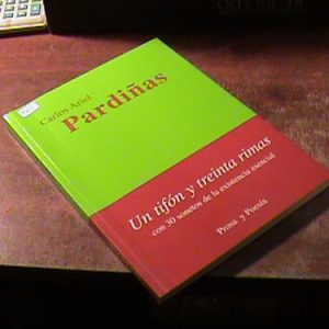 Carlos Ariel Pardiñas Un Tifon Y Treinta Rimas (art 11862