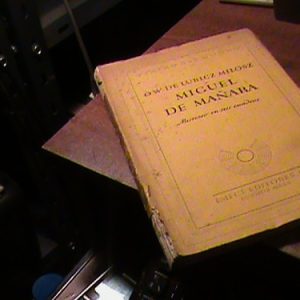 Lubicz Milosz, O. W. De Miguel De Mañara (k1176