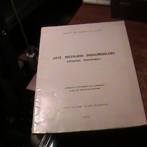 Arte Milenario Indoamericano - Exposición Arqueológica (k739