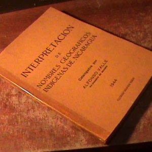 Alfonso Valle Interpretacion De Nombres Geograficos Indigena