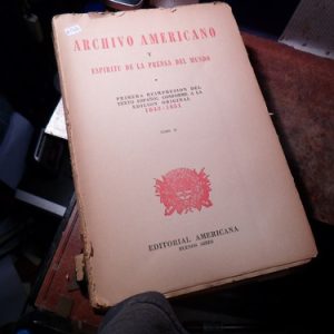 Archivo Americano Y Espiritu De La Prensa Del Mundo 2 (k2464