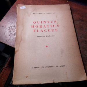 Quintus Horatius Faccus Luis Maria Iglesias(k2459