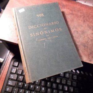 Vox Diccionario De Sinonimos (t1352