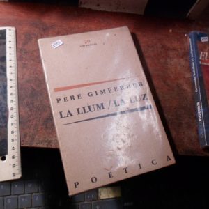 La Llum. La Luz - Pere Gimferrer (k2934