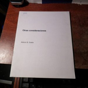 Otras Consideraciones Giudici (r129