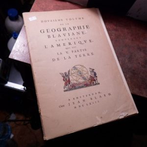Douzieme Volume De La Geographie Blaviane Contenant L'ameri
