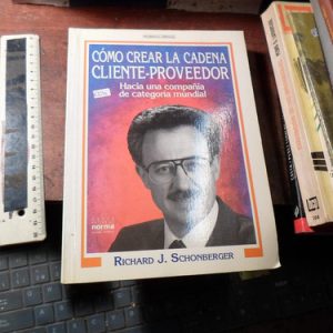 Como Crear La Cadena Cliente - Proveedor - Schonberger ...