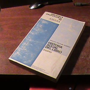 Historia Social Del Libro Egipto H.e.sobrino (7096