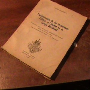 P.lamarque Transformacion De Las Instituciones (art 3992