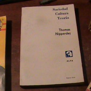 Sociedad Cultura Teoria Nipperdey (art 3046