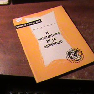Veghazi El Antisemitismo En La Antiguedad (art 7500