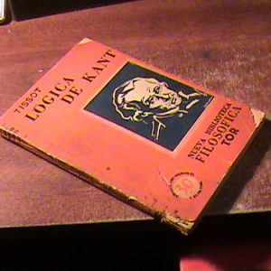 Tissot Logica De Kant (art 8206