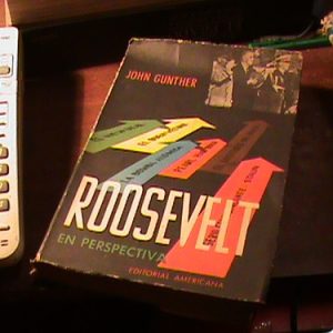 Roosevelt-en Perspectiva-john Gunther- (art 6289