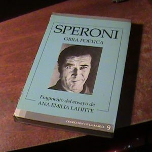 Speroni Obra Poetica (art 7005