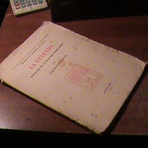 La Leyenda Bosquejo De Un Estudio Folklórico Franco, Alberto