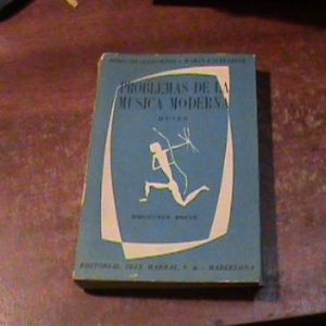 Problemas De La Musica Moderna Schloezer-scriabine (art 2154