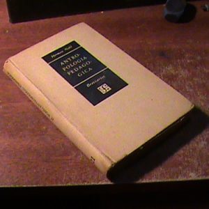 Herman Nohl Antropología Pedagógica (art 8528