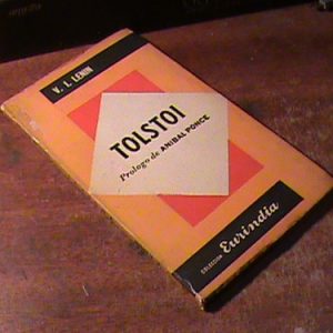 Tolstoi Por Lenin Prologo Anibal Ponce (art 7770