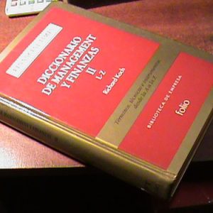 Diccionario De Management Y Finanzas  Tomo 2 (art 7333