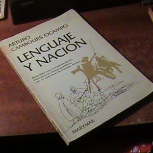 Lenguaje Y Nación. Arturo Cambours Ocampo.  (art 7736