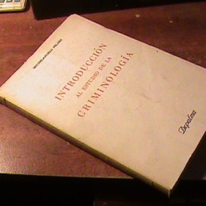 Introduccion Al Estudio De La Criminologia - Pelaez (7753