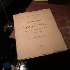 Homenaje A Sarmiento Año 1938 (k454