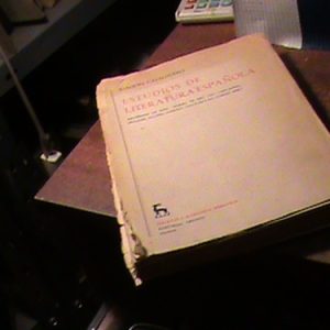 Estudios De Literatura Española - Joaquin Casalduero(h390