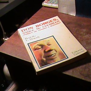 Don Borges Saque Un Cuchillo Braceli (h453