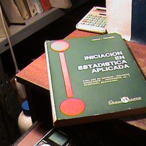 Toranzos Iniciacion En Estadistica Aplicada (h336