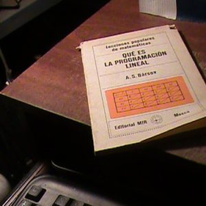 Que Es Programacion Lineal. Barsov (v32