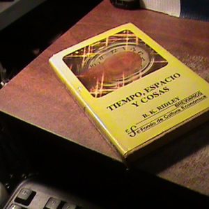 Tiempo, Espacio Y Cosas B.k. Ridley (v83