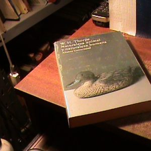 Naturaleza Animal Y Naturaleza Humana Thorpe, W. H.(v104