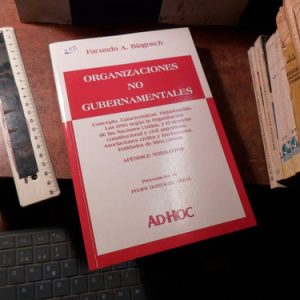 Facundo A. Biagosch  Organizaciones No Gubername (r1173