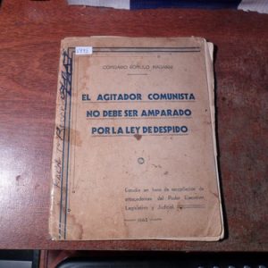 Magnani El Agitador Comunista No Debe Ser Amparado (v845