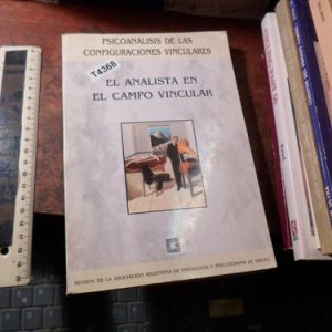 El Analista Del Campo Vincular /t4368