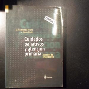 Cuidados Paliativos  Atención Primaria Benítez Rosario Q2869