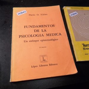 Fundamentos De La Psicología Médica - F. O. Nuñez H3643