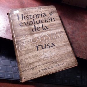 Historia Y Evolución De La Poesía Rusa Wolkonsky /h2008