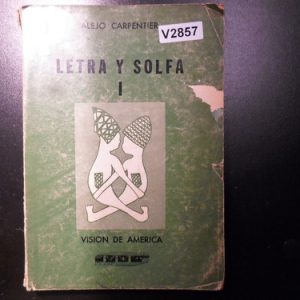 Letra Y Solfa Carpentier V2857