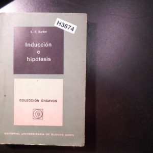 Baker. Inducción E Hipótesis H3674