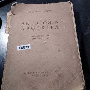 Libro Antología Apócrifa Conrado Nalé Roxlo