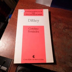 Coriolano Fernandez: Wilhelm Dilthey.(m31