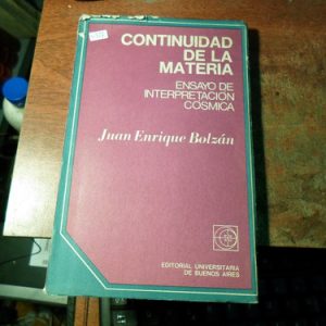 Continuidad De La Materia Juan Enrique Bolzán(w377