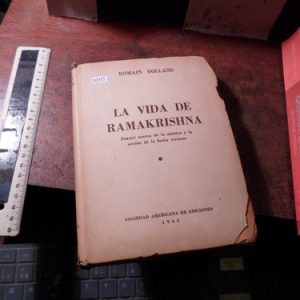 La Vida De Ramakrishna Romain Rolland (q2163