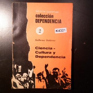 Ciencia Y Cultura Dependencia Guillermo Gutiérrez K4321
