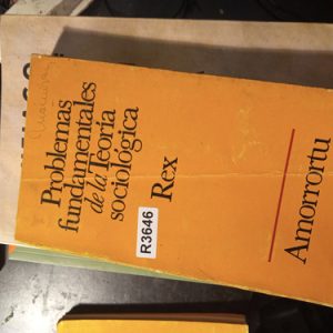 Problemas Pr  Fundamentales De La Teoria  Sociologica  R3646